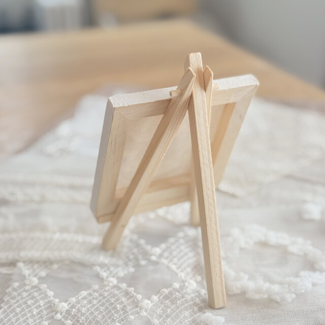 午年のミニパネル（ミニイーゼル付き）