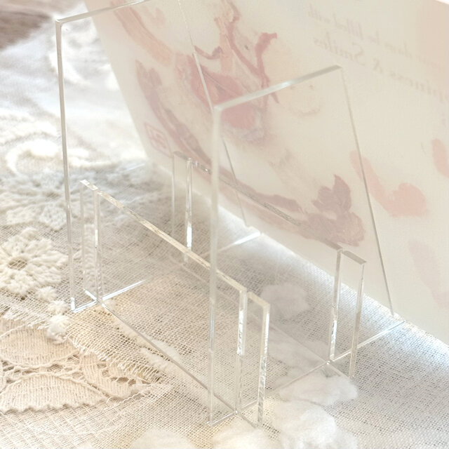 干支飾り アクリル製 （スタンド付き）